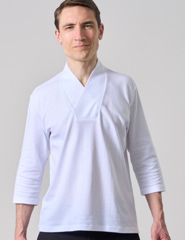 [Made in Japan] Juban-style Undershirt [Cotton]