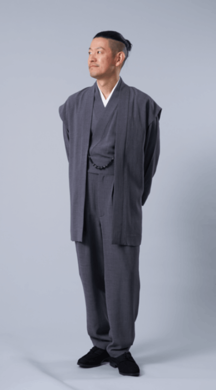 Summer Kimono Suit in 5 Colors (Gray)