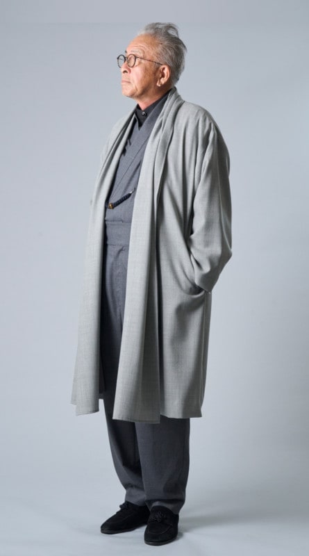 [Fall/Winter 2023] Wool Draped Coat_Grey