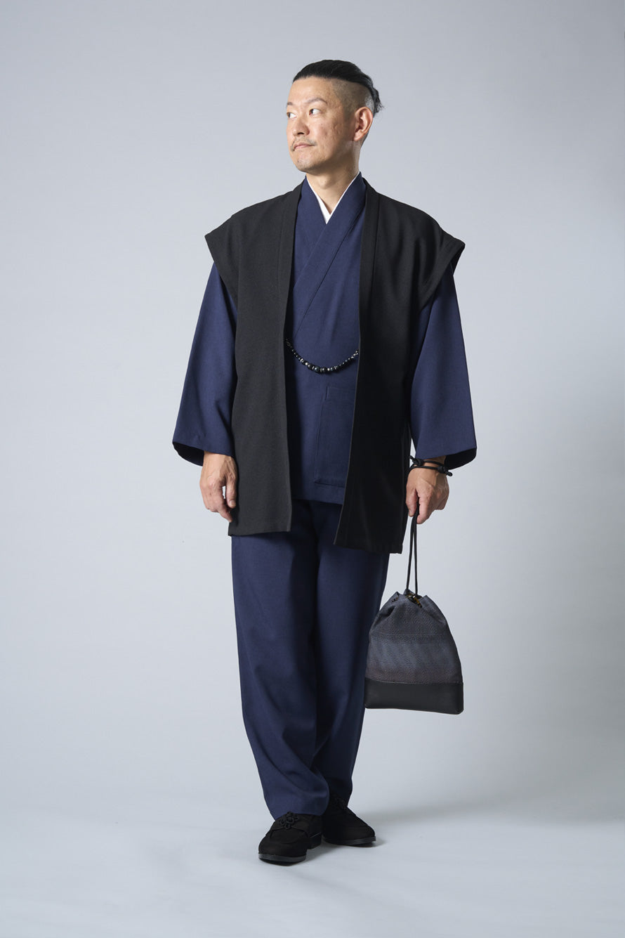 [Samue KIARA]Winter Samue 3-Piece Set_Navy
